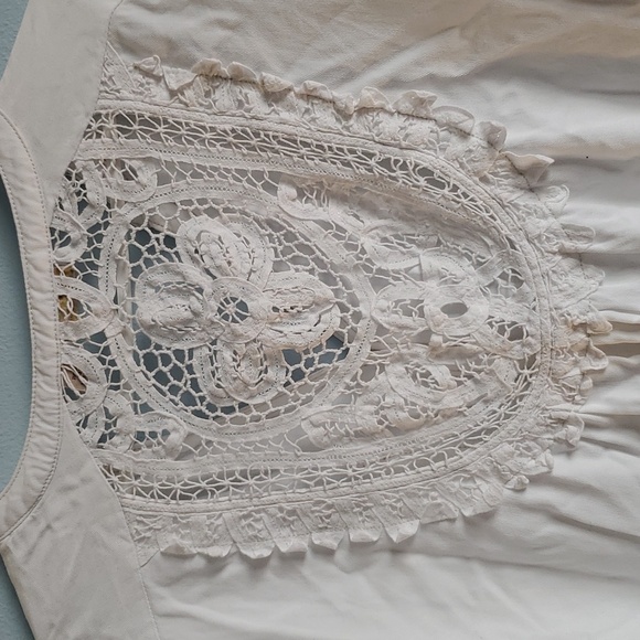 Holding horses lace button down - Picture 3 of 5